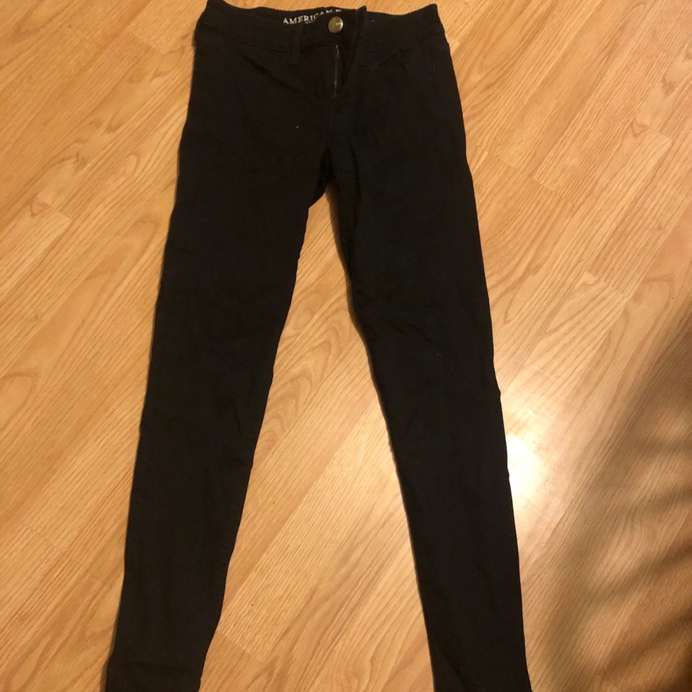 Black skinny leggings
